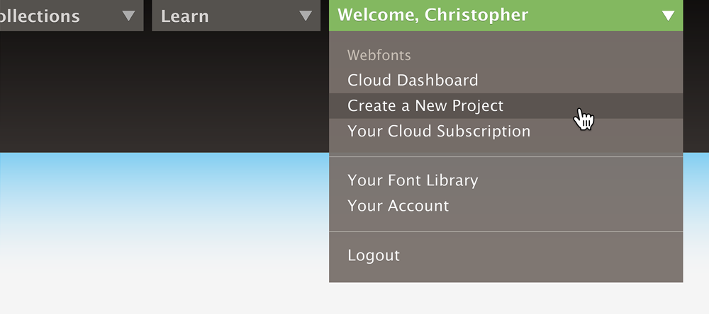 Creating a project